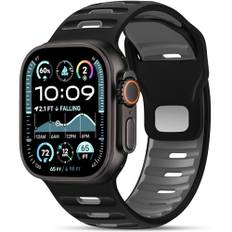 Higgs Sport Armbänder Kompatibel mit Apple Watch Ultra 3 2 Armband 49mm 46mm 45mm 44mm 42mm,Silikon Band für iWatch Series 11 10 9 8 7 SE 6 5 4 3 2 1 für Herren