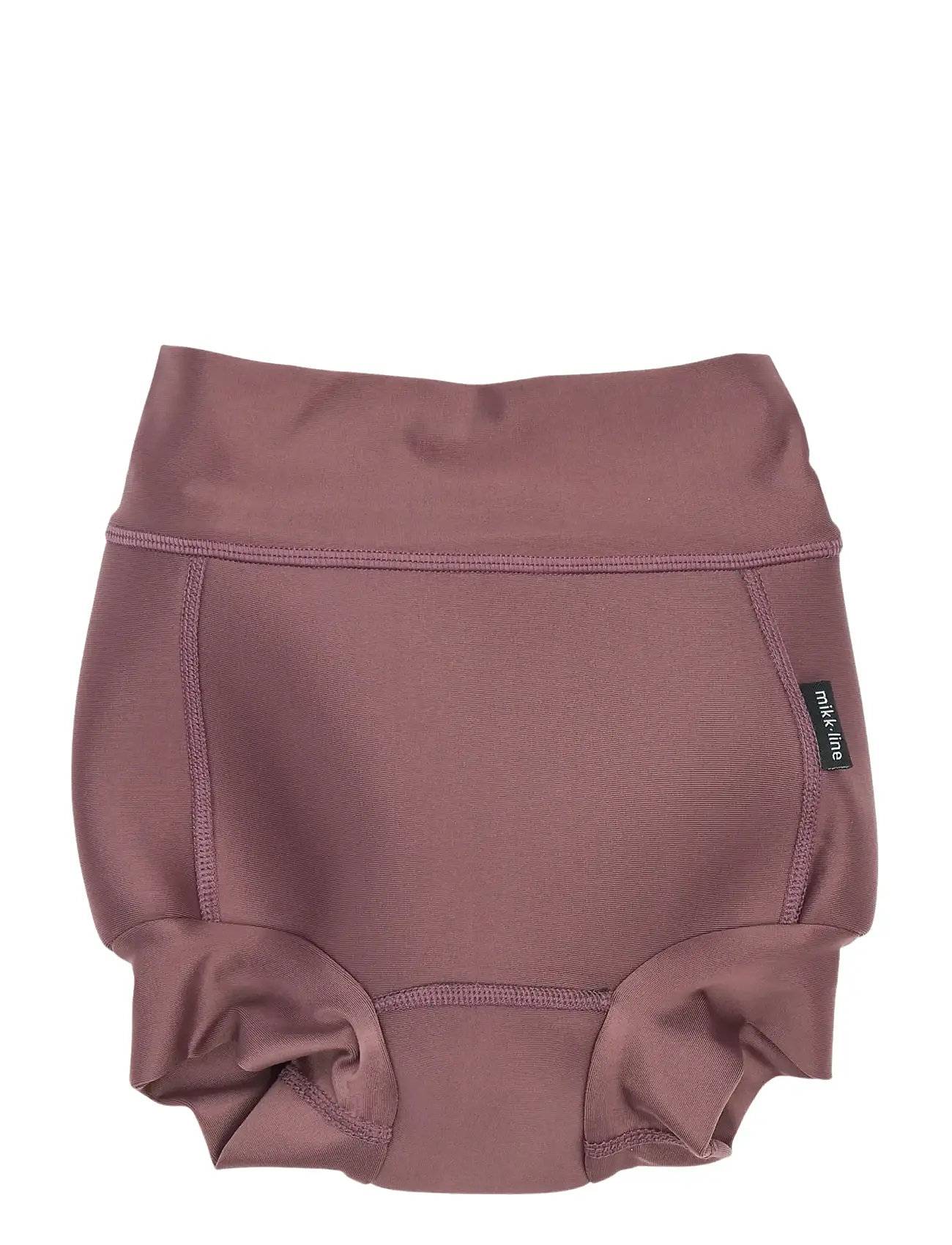 mikk-line Swim Baby Pant Basic, Grs - Purple - 2-3Y