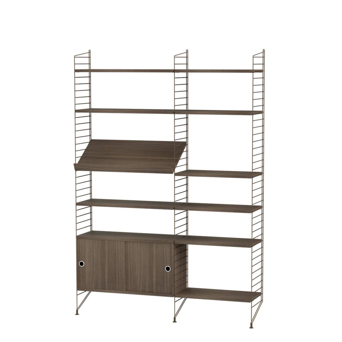 String Living Room H - Walnut - Vanger | Brown