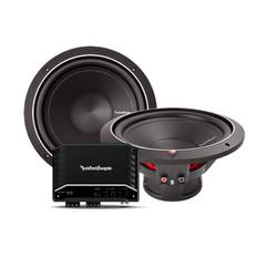 Rockford Fosgate P1S412 2-pack & Rockford Fosgate R2-750X1