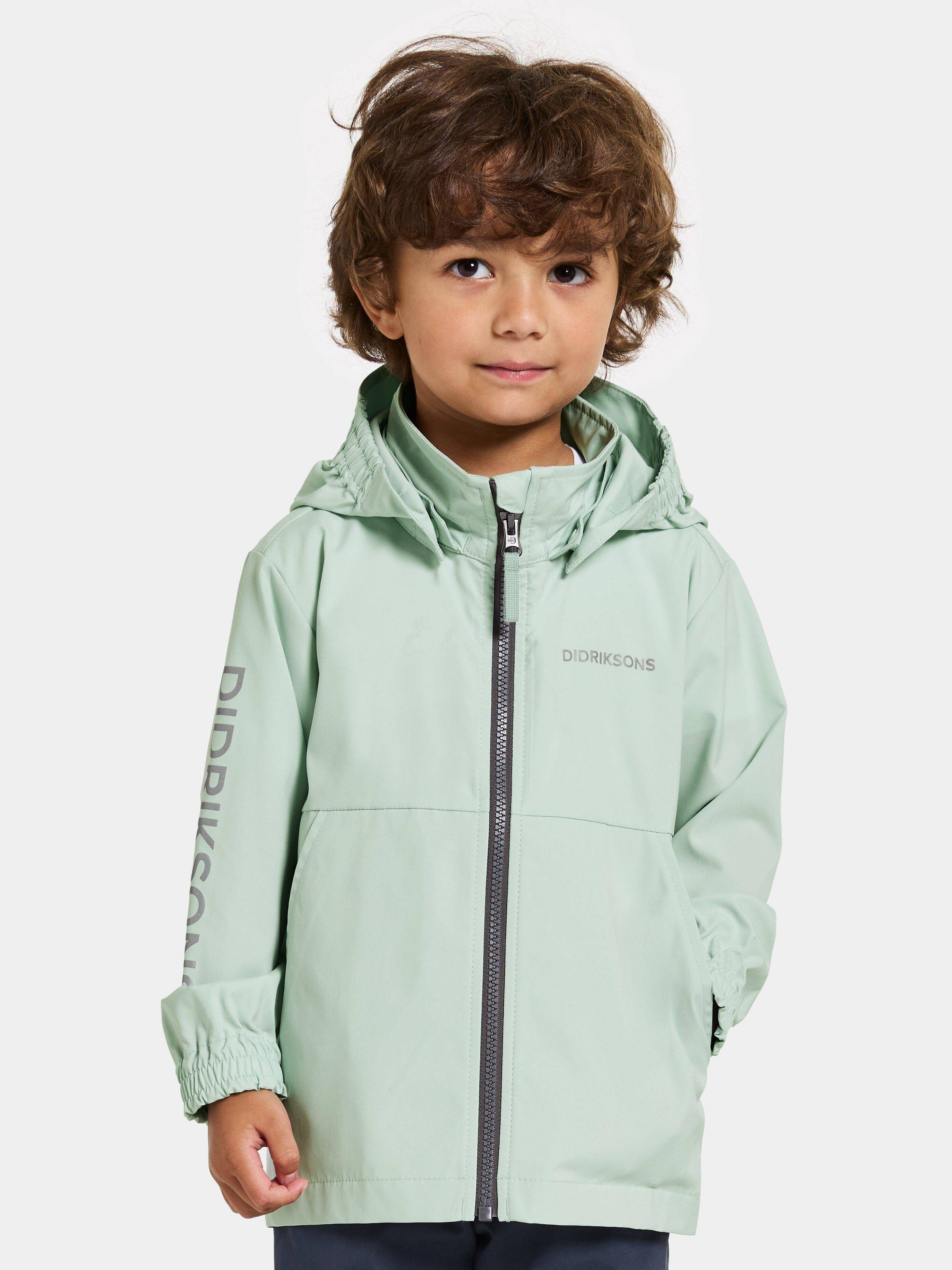 Didriksons Hallon Vindjacka Barn Pale Mint