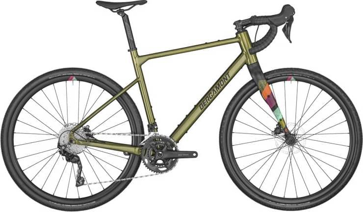 Bergamont Grandurance 6 2023 - Shimano GRX Di2 2x12sp - Shining DB-T260, disc - 017 / 55 / dark gold (shiny) (55)