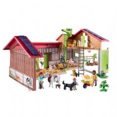 Stor bondegård Playmobil Byggesæt Bondegård 71304