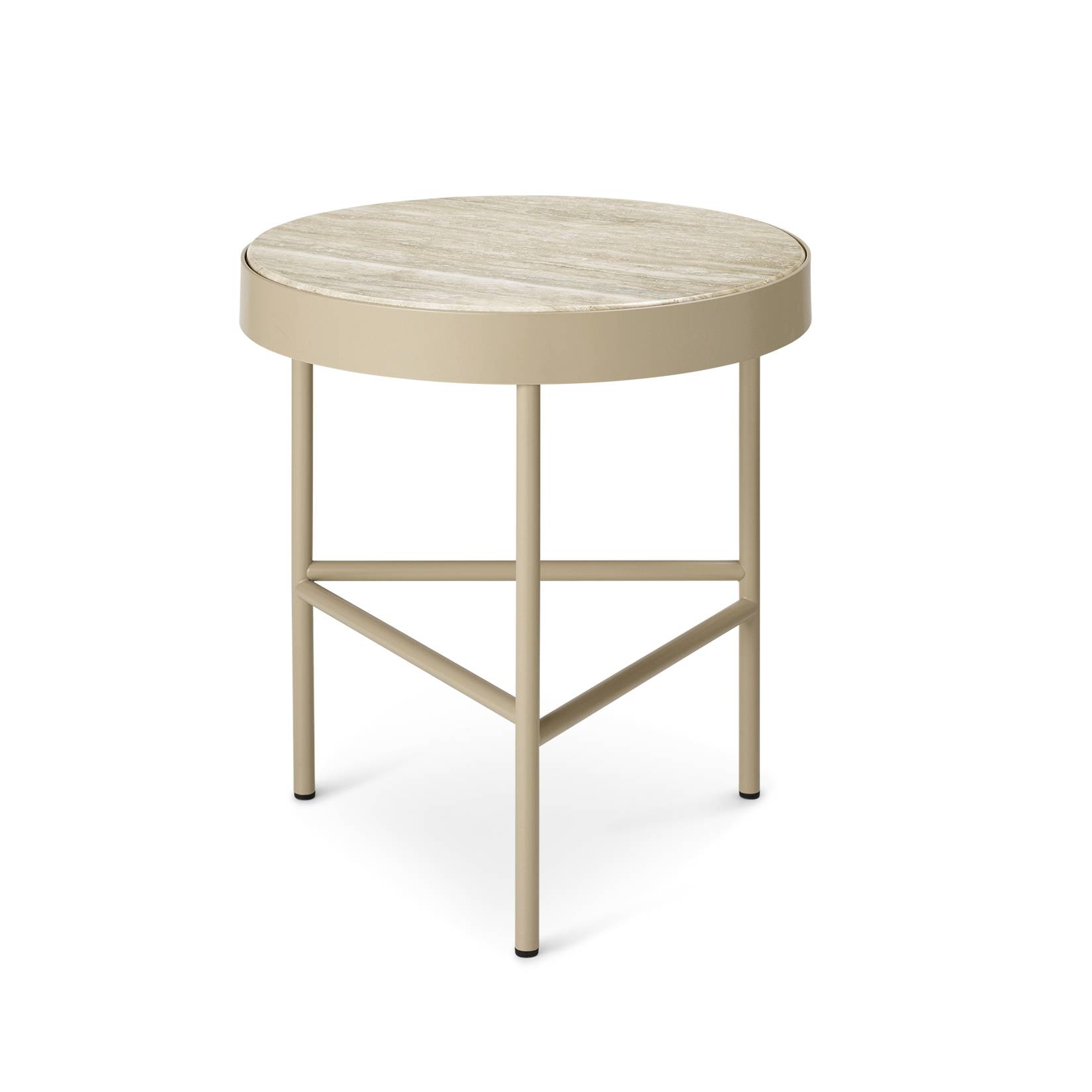 Travertine Table Medium Cashmere Ferm Living