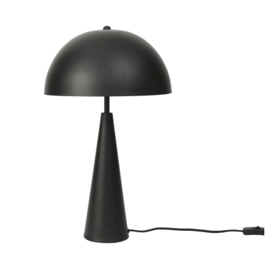 Bordlampe Aura sort metal - H: 50 cm