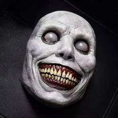 Guidre Halloweenmasker, skräck, läskig halloweenmask, leende demoner mask, kostym d'halloween, läskig clown cosplay halloween, demoner karneval för kvinnor män
