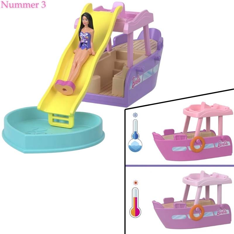 Barbie Mini BarbieLand - Mini Barbie + Fordon 3