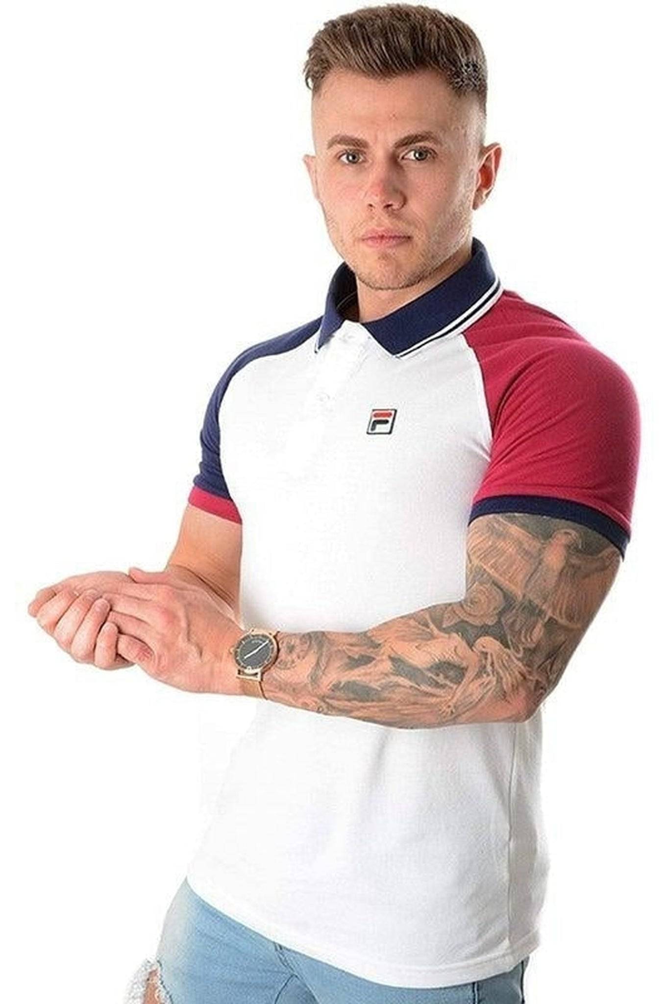 Fila Apollo Polo Shirt White - XS