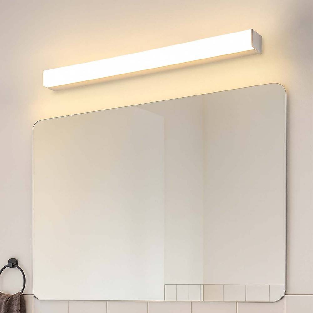 80cm RA90 SKÄR Bad / Spejllampe,19W - IP44, 80cm, Hvid - Dæmpbar : Ikke dæmpbar, Kulør : Varm