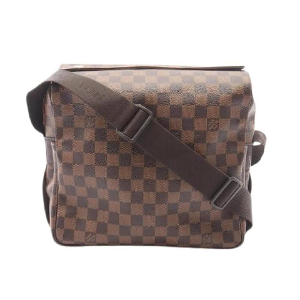 Louis Vuitton Vintage Pre-owned Vintage Damier Canvas Håndtaske - Vintage - Herre - Brun - ONE SIZE - Uld