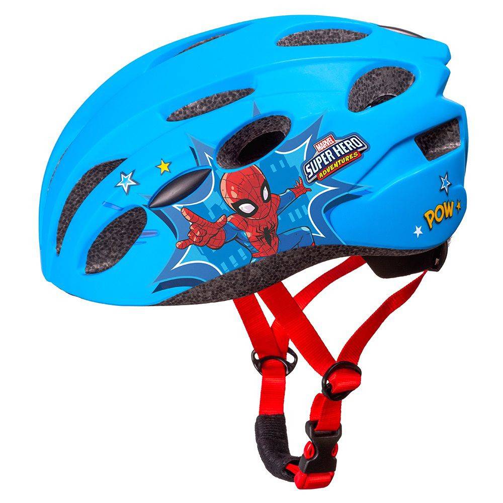 Spiderman In Mold Cykelhjelm Str 52-56cm Marvel Børnecykelhjelme 590755