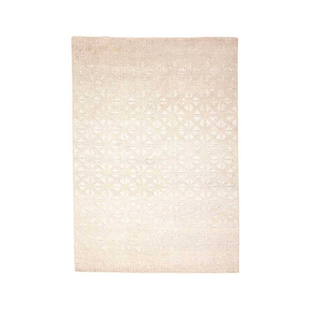 Rezas Shangri La Gulvtæppe 170 x 240, White Mosaic Beige.
