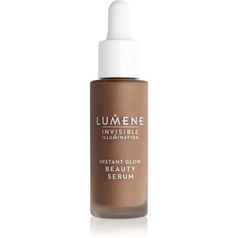 Lumene Invisible Illumination Instant Glow Ultralätt foundation Skugga 600 Universal Deep 30 ml