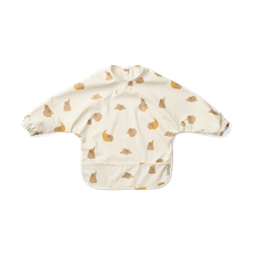 Liewood Merle haklapp med ärm Elephant-Creme de la creme - Beige