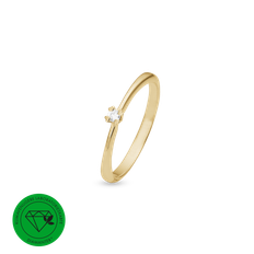 Ring 8K LG DIAMANT 0,03CT