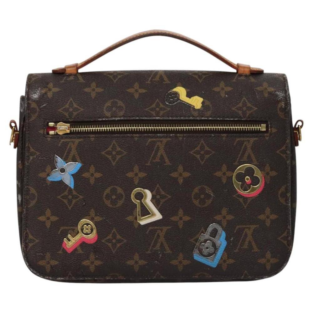 Louis Vuitton Vintage Louis Vuitton Pochette Métis W 25cm x H 19cm x D 5cm - Håndtasker hos Magasin.