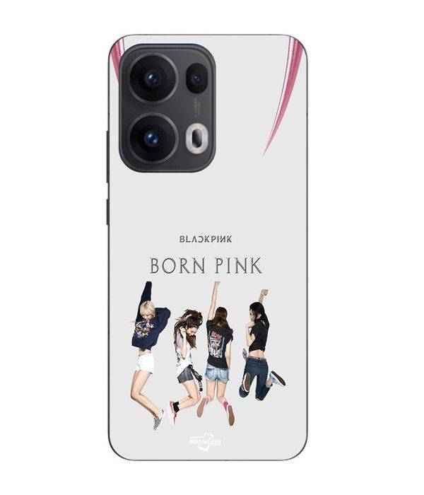 Maniacase Case For Oppo Reno 13 Pro 5G blackpink born pink Kpop