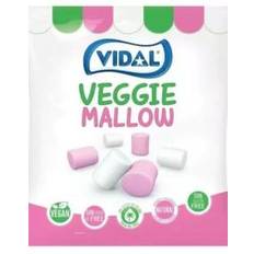 1 kg rosa och vita veganska marshmallows