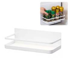 Magnetisk Krydderihylde Organizer Enkeltsidet Magnetisk Køleskab Krydderiopbevaring Magnet Hylde