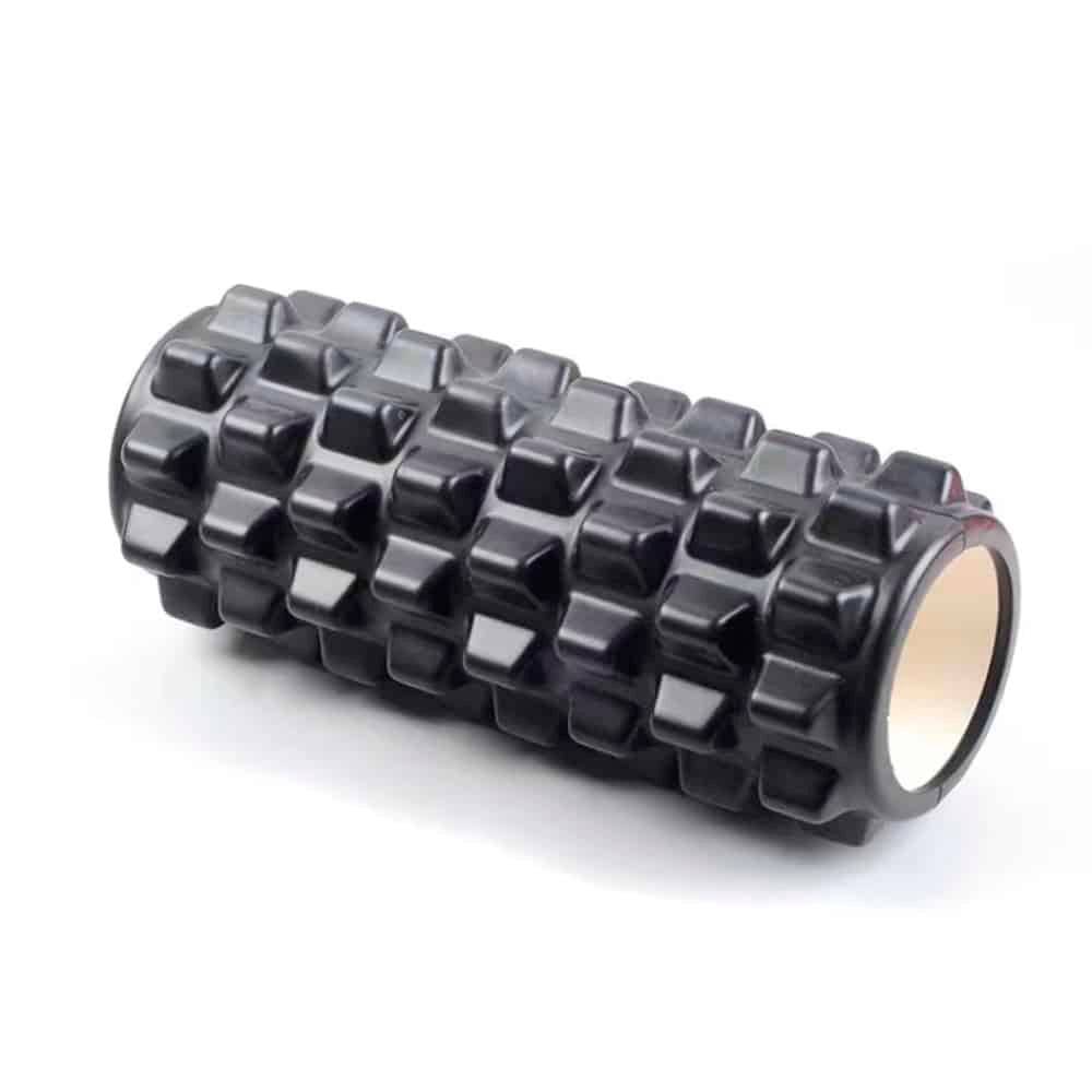 Yoga Foam Roller i sort eller lilla - Sort
