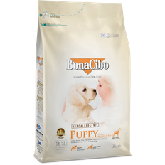 BonaCibo Puppy hundefoder - Kylling & Ris med ansjoser