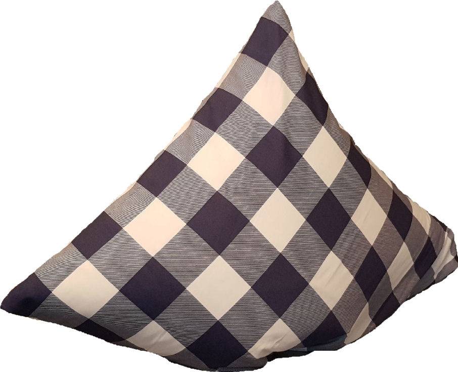 Luksus sengetøj - CHECKERS BLUE 220