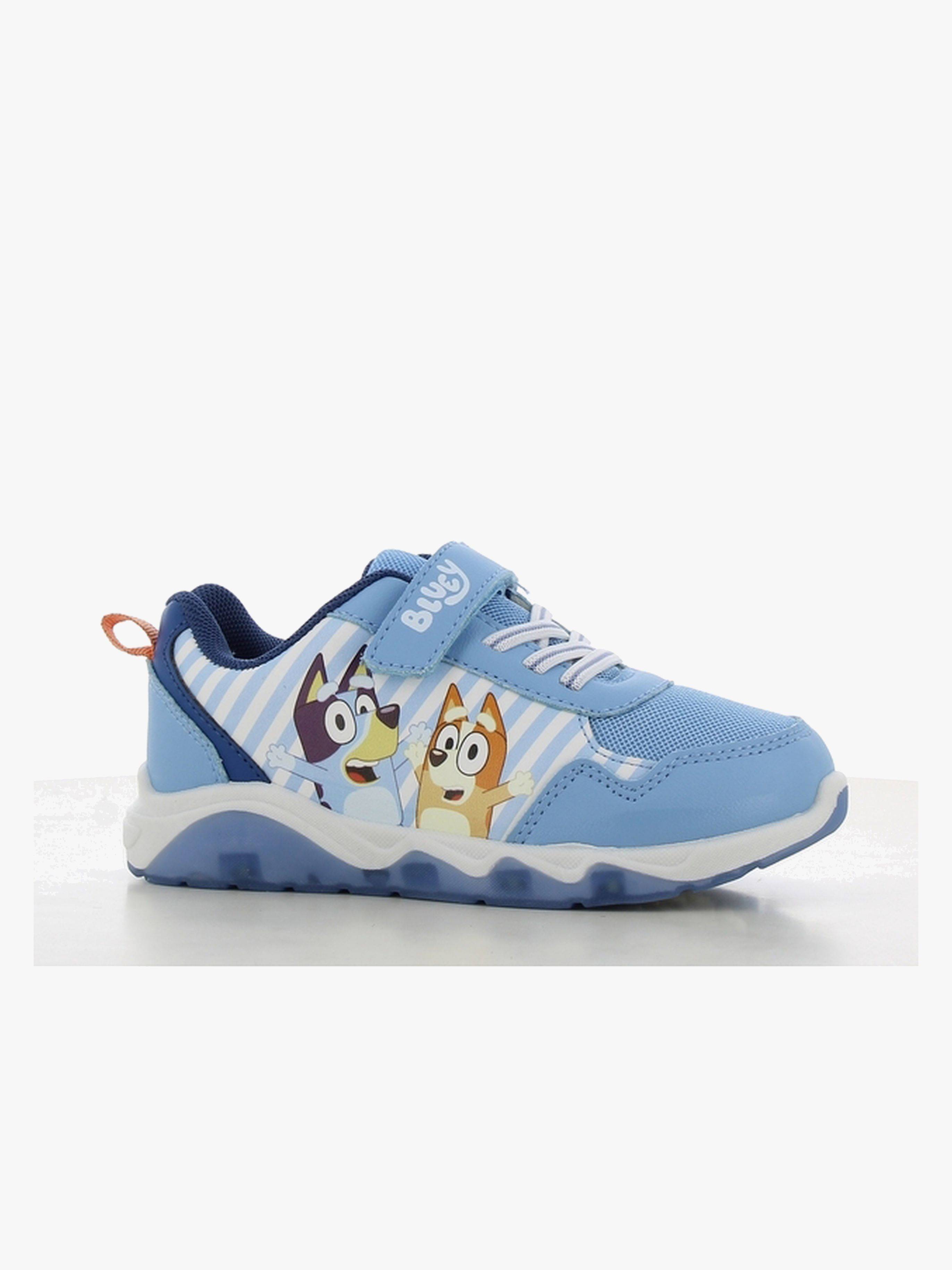 Bluey  Blinkende Sneakers, Light Blue/Blue, 29