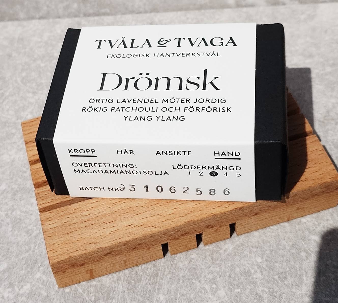 Ekologisk Tvål & Schampobar Drömsk från Tvåla & Tvaga - 120g