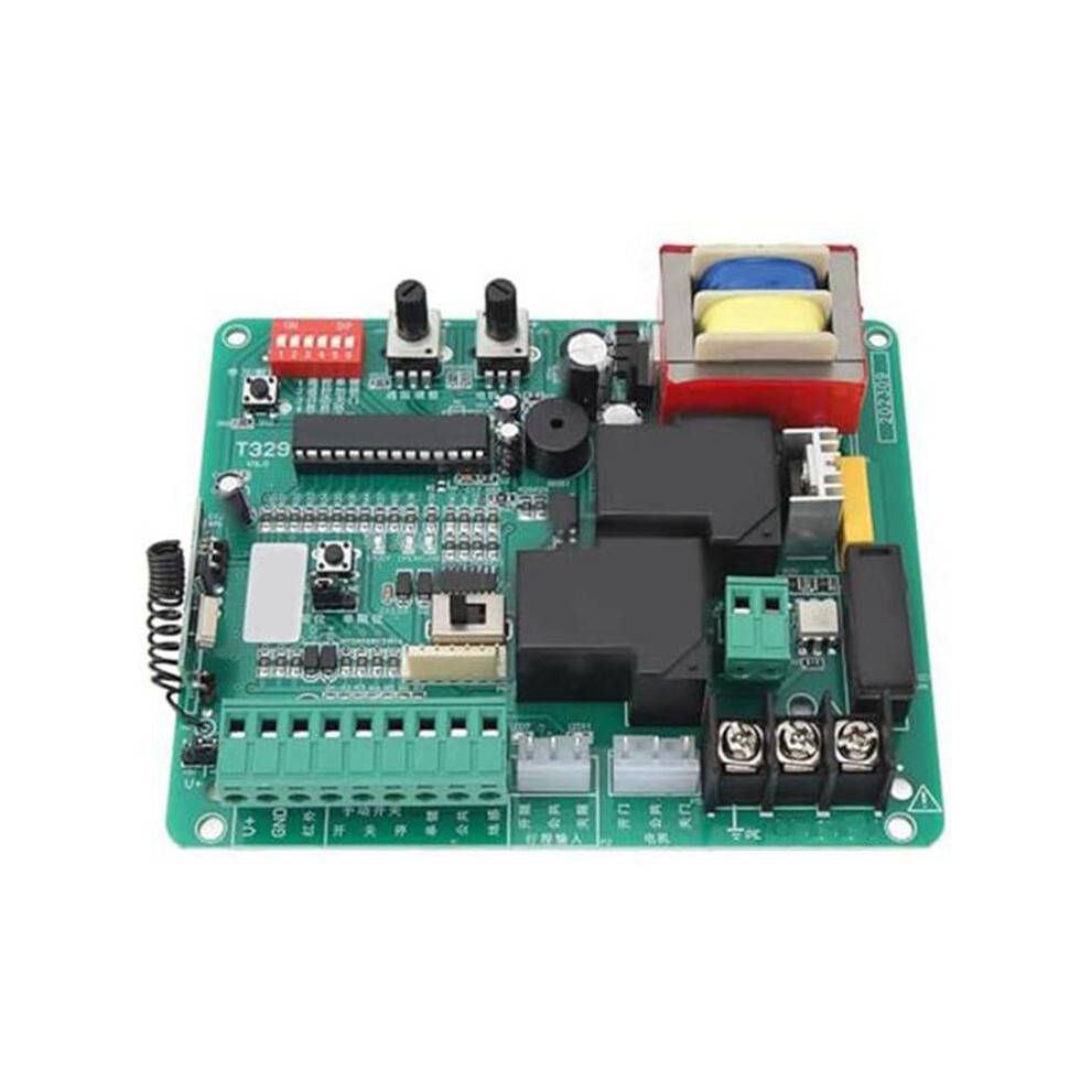 Circuit Control Board,Automatic Door Opener Control Board,Main Electronic Control Board for Sliding Gate Motor 110V