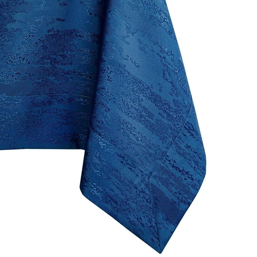 Dug indigo 140×260 - AmeliaHome Vesta, præget og smudsafvisende