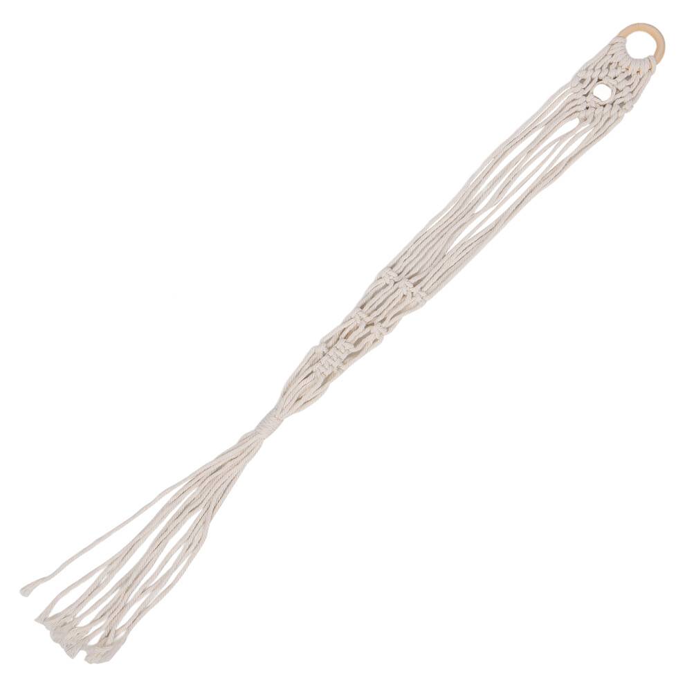 Wall Macrame Ukulele Gitarrhållare Bomullsrep Instrumenthängare