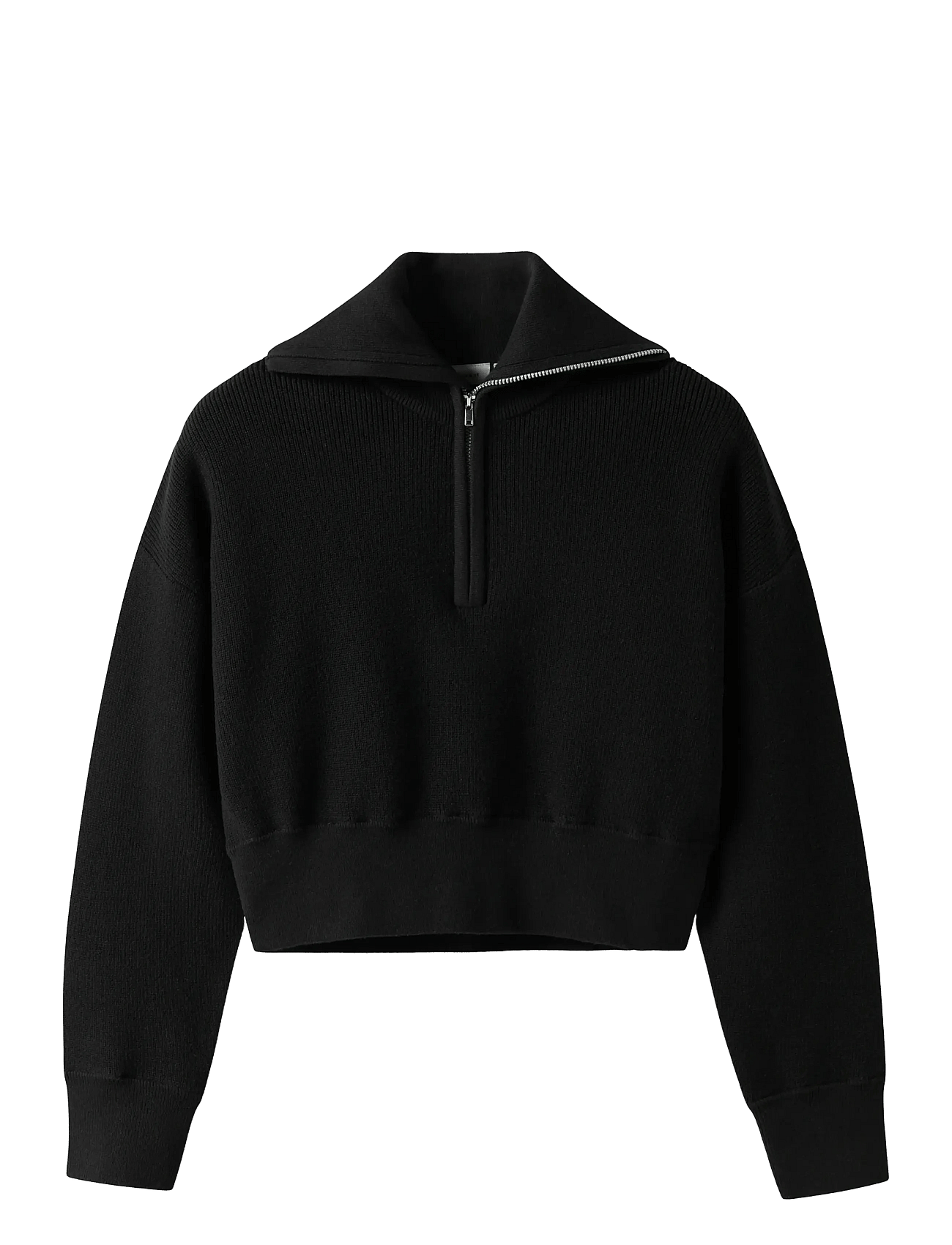 NAME IT Nkflisen Ls Short Knit | Black | 134-140