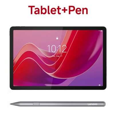 Lenovo Yoga Tab K10 / M11 TB330FU, 8 GB + 128 GB, 10,95 tum, Android 13 OS, 7700 mAh batteri, 1920 * 1200 upplösning, 90 fps uppdateringsfrekvens, MTK - Grå