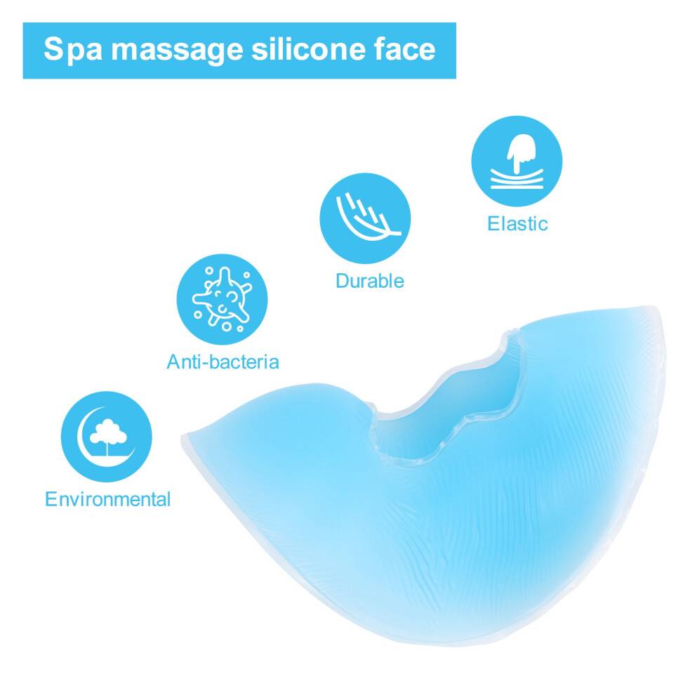 Soft Salon SPA Massage Silicone Face Relax Cradle Cushion Bolsters Beauty Care - , M
