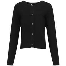 Kids Only Cardigan - Rib - Nej - KogNatascha - Svart - Kids Only - 13-14 år (158-164) - Cardigan