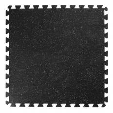 Nordic Fighter gummigolvskydd Fitnessgolv Svart/vit 10mm