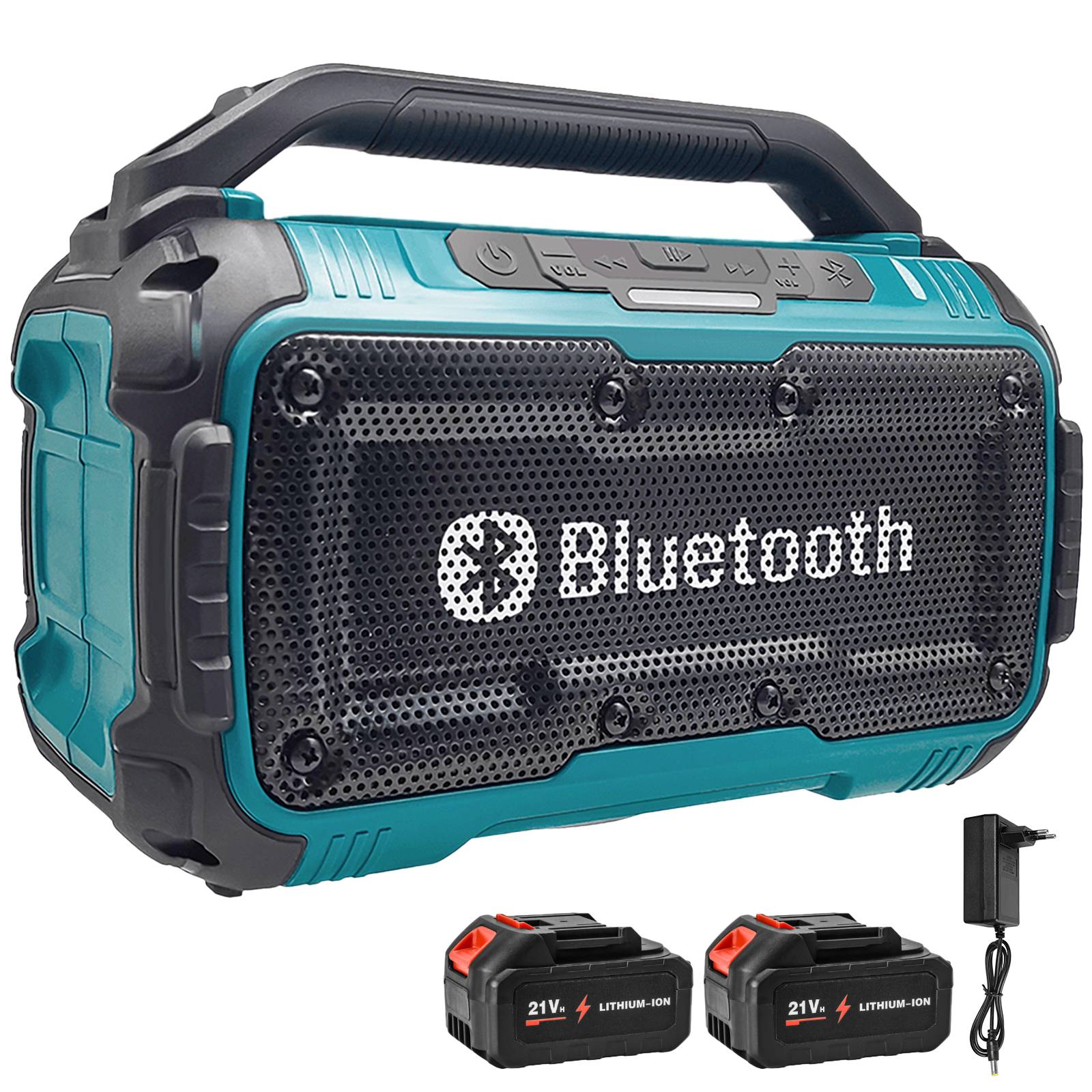KWBT Pro Portable Bluetooth Speaker with 40W Stereo Sound, Rich Bass, Dual-channel Waterproof, 30 Hours Playback Time, Stereo Surround Sound, 3 EQ