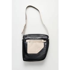 Kiko Kostadinov Deultum Leather Bag Black / Beige (One size)