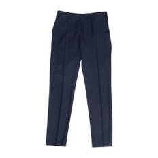 Incotex, Byxor, Herr, L, Tvättade flanellbyxor - blue (L)