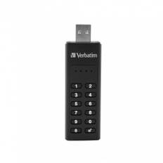 Verbatim USB-A 3.0 Keypad Secure Drive - säkert USB-minne - 128GB