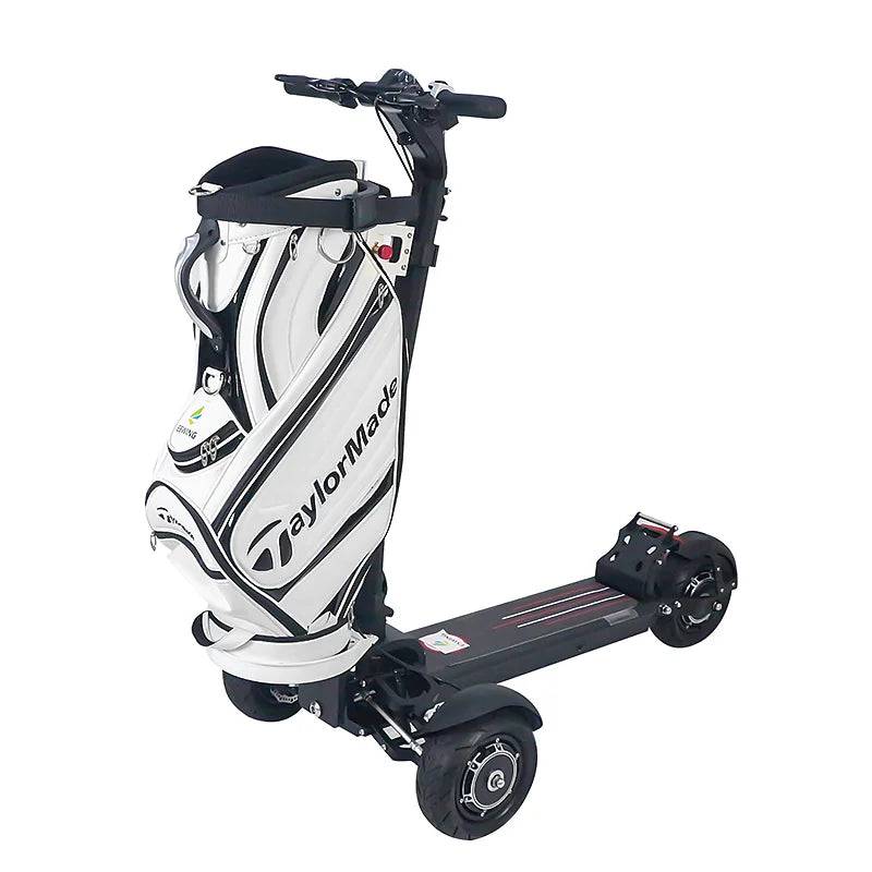 Scooters 3 Wheeler Sakura Electric Three Wheel Scooter with Pedal for Adults - club holder / 10 inch