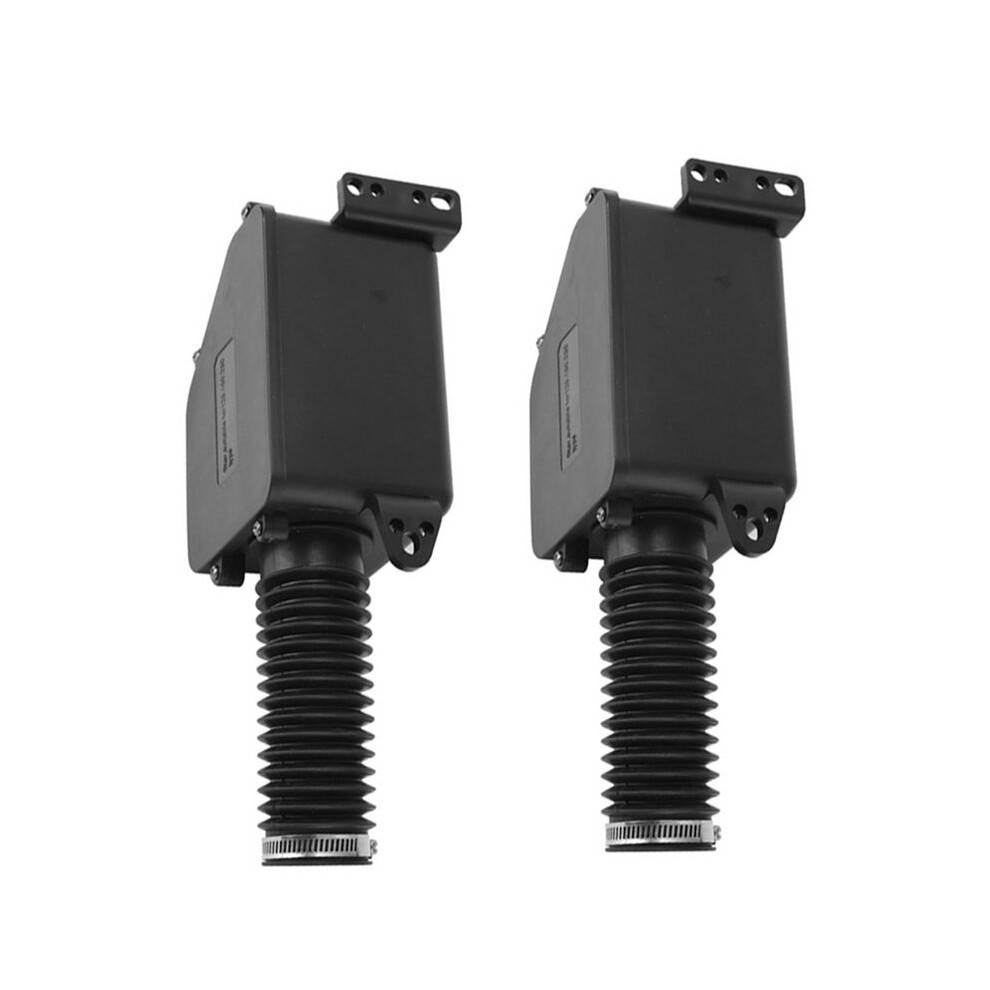 2 Pcs New ATV Air Filter Box Intake Cleaner Bend Filter for GY6 150cc Engine 4-Wheel ATV Go Kart Scooter Moped