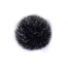 Pompon / Kvast 8 cm Garn-universet - Cool black