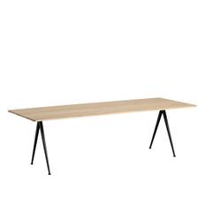 HAY Pyramid Table 02 - 250x85cm - Eg Matlak/Sort