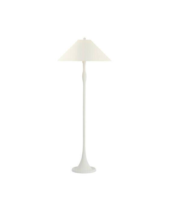 Romero Floor Lamp White/Linen