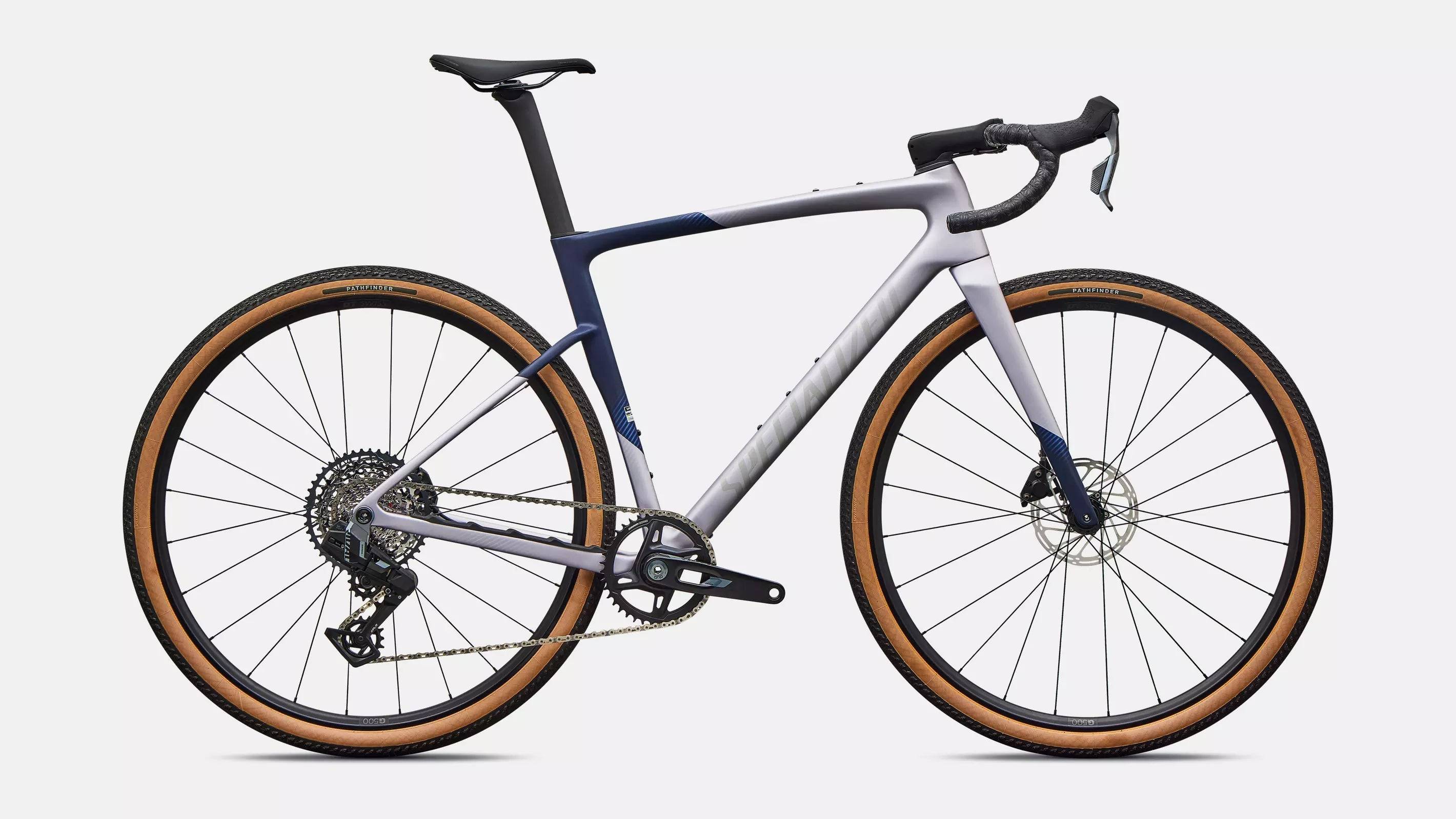 Specialized Crux 5 Comp 2027 - SRAM RIval XPLR AXS 1x13sp - DT Swiss G 500 - 008 / 52 / Amethyst Frost/deep Marine/shadow Silver