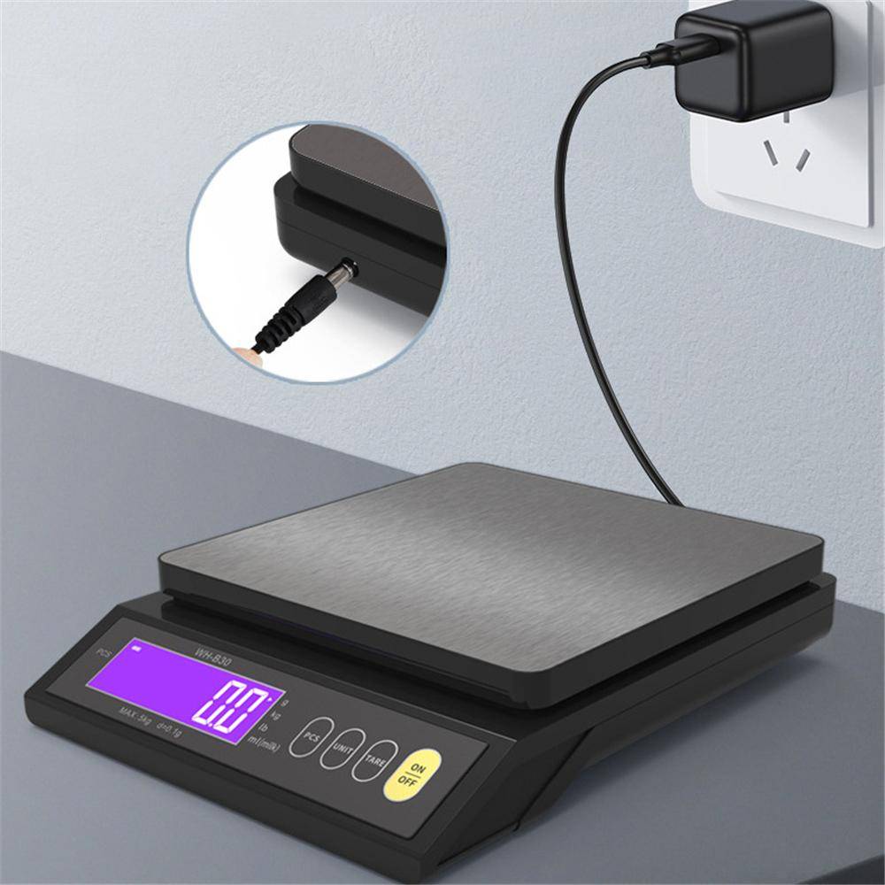 5KG/0.1g 10KG/1g Digital Elektronisk Köksvåg LCD-display Helt Vattentät Rostfritt Stål Mätning Vägning Bakverktyg