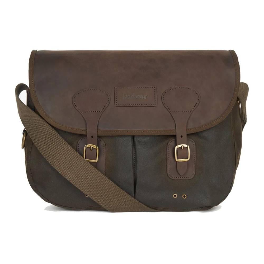 Barbour Vokset Bomuld Tarras Taske - Tasker - Dame - Brun - ONE SIZE - Bomuld