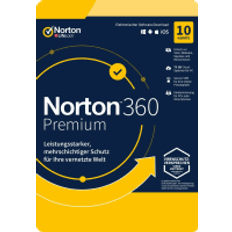 Norton 360 Premium, 75 GB Cloud-Backup, 10 Geräte 1 Jahr KEIN ABO