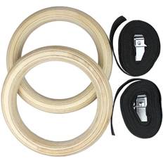Crossfit Pro Gymnastikringe Træ 33mm